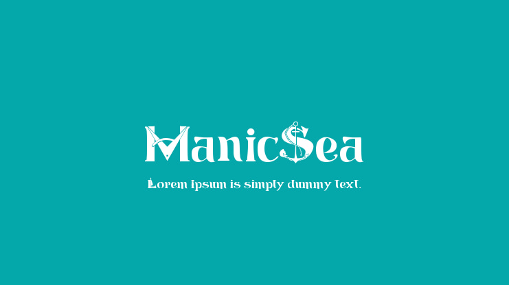 ManicSea Font