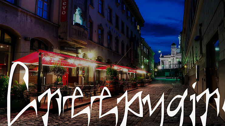 Creepygirl Font Family