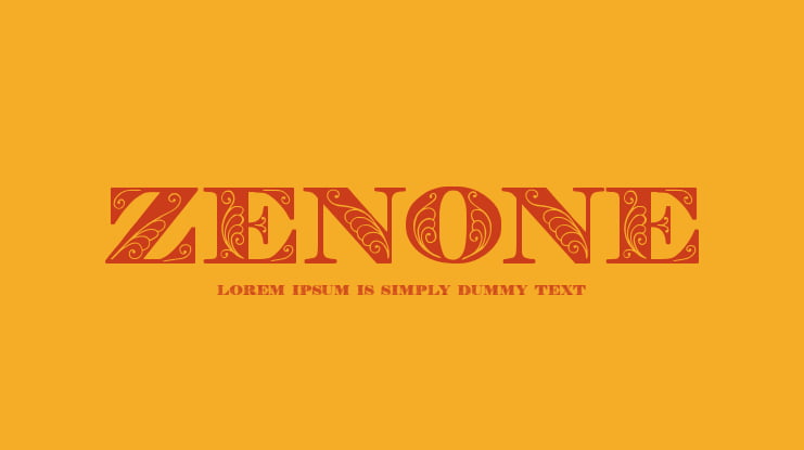 Zenone Font