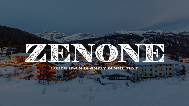 Zenone Font