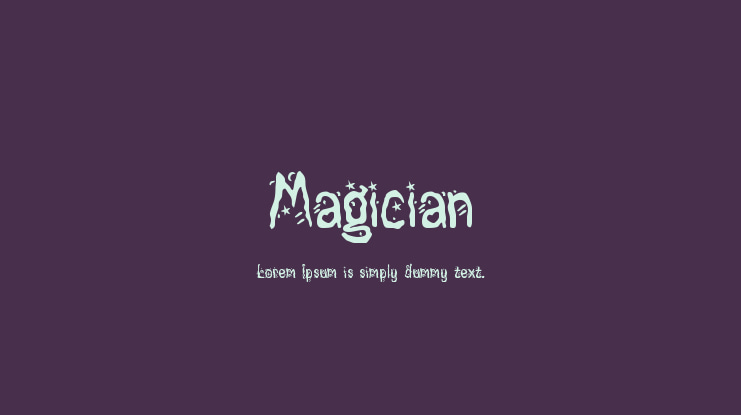 Magician Font