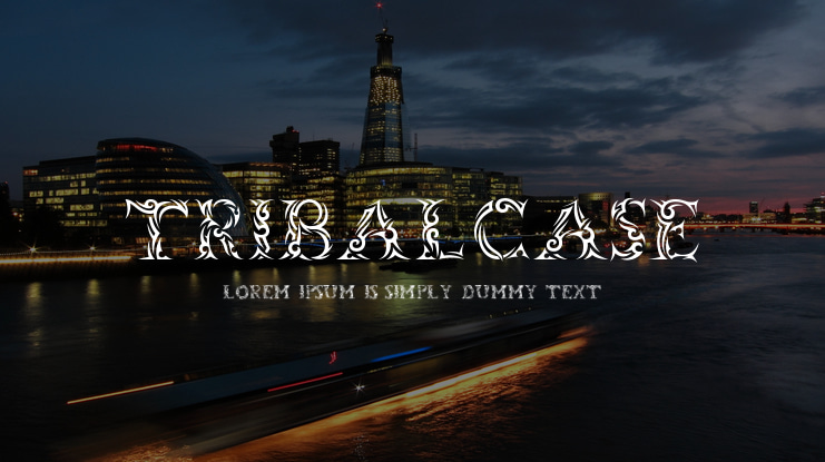 Tribalcase Font