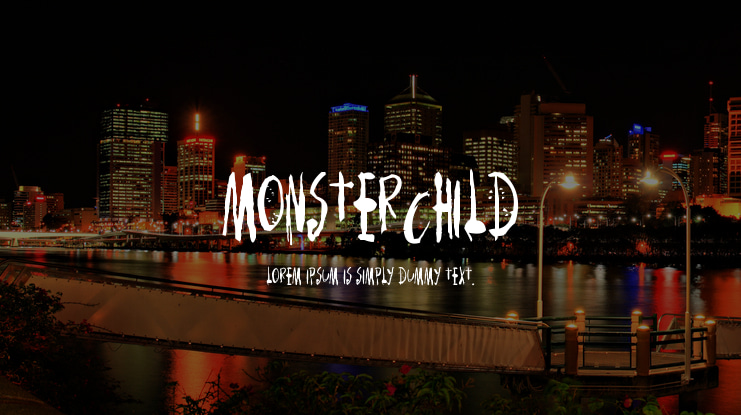 Monsterchild Font