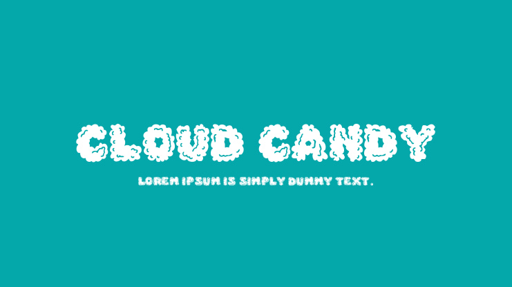 Cloud Candy Font