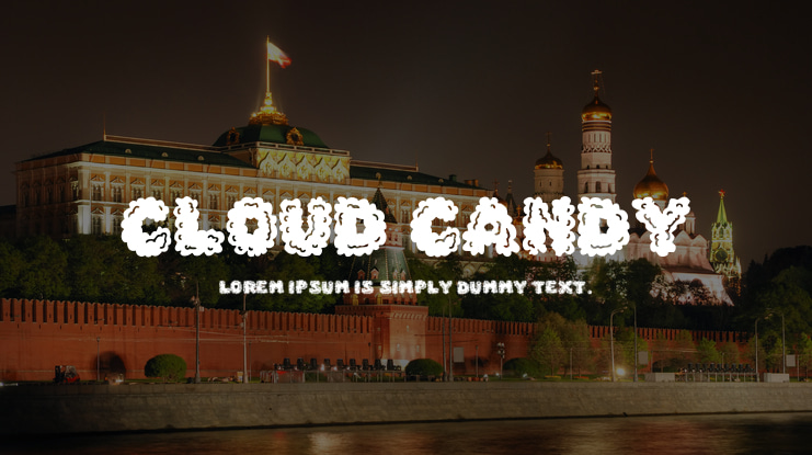 Cloud Candy Font