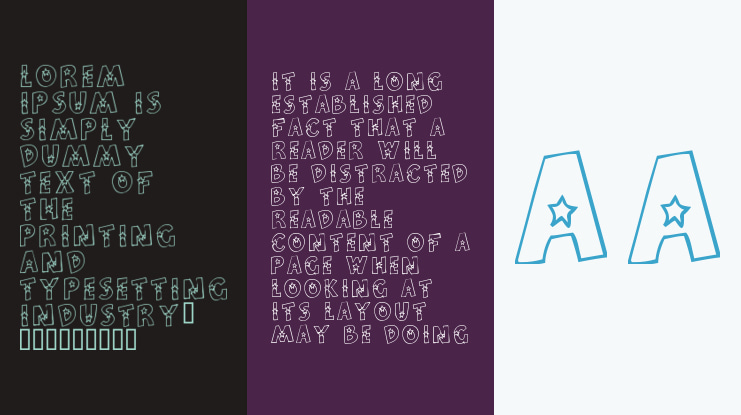 Craftopia Stars Font