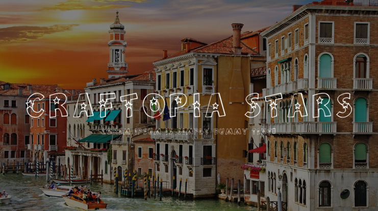 Craftopia Stars Font