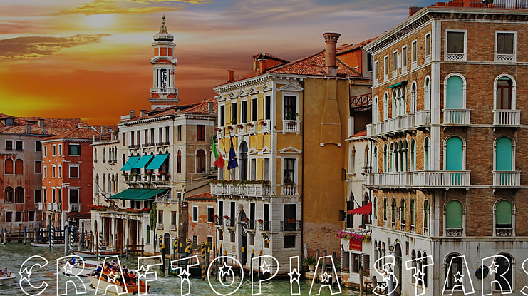 Craftopia Stars Font