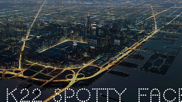 K22 Spotty Face Font