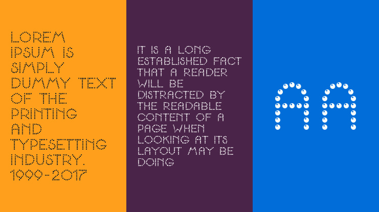 K22 Spotty Face Font