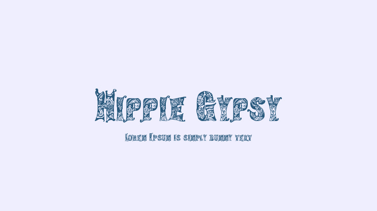 Hippie Gypsy Font