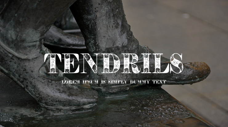 Tendrils Font