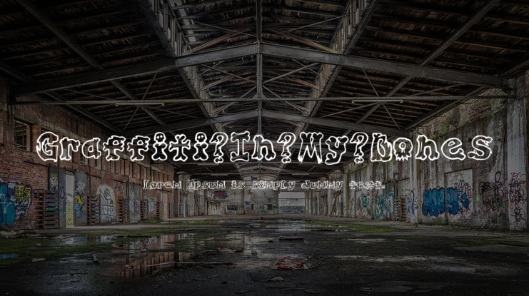 Graffiti_In_My_Bones Font