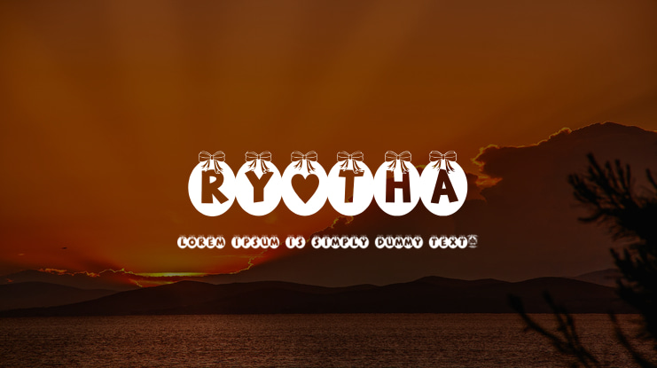 RY-THA Font