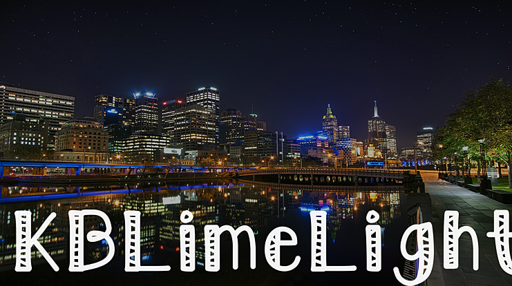 KBLimeLight Font