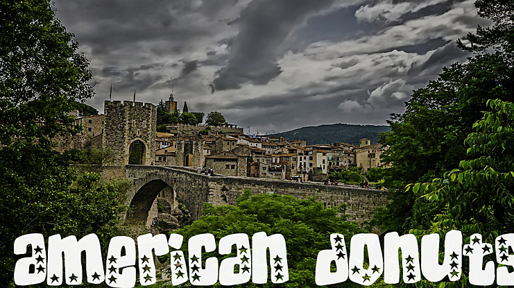 American Donuts Font