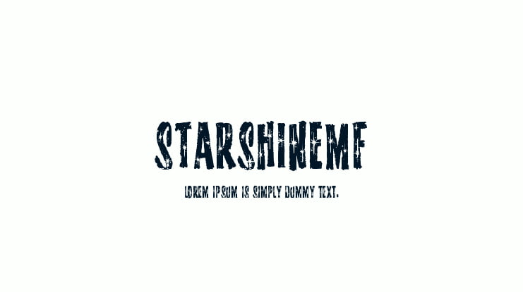 StarshineMF Font