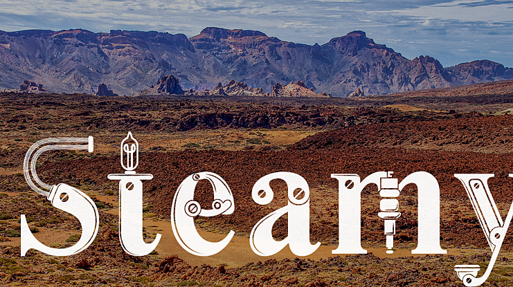 Steamy Font