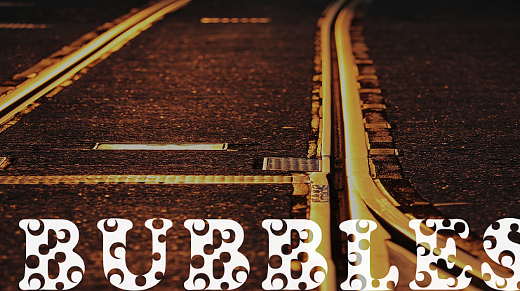 Bubbles Font
