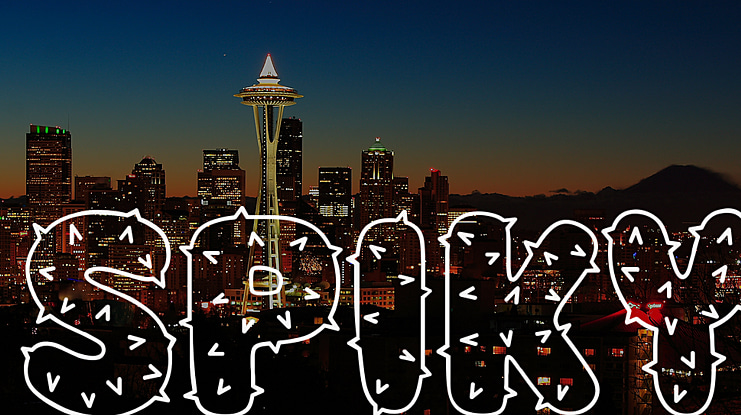 Spiky Font Family
