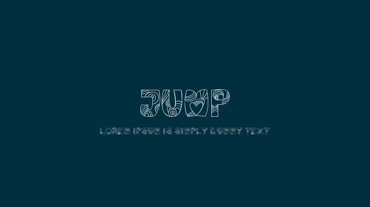 Jump Font