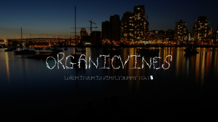 OrganicVines Font