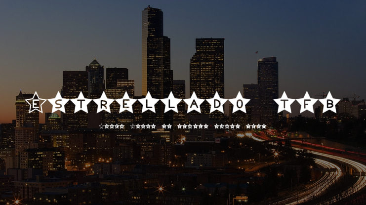 Estrellado tfb Font