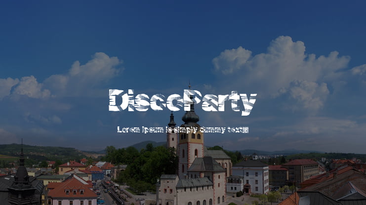 DiscoParty Font
