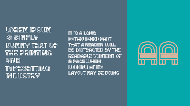 Bathroom Font Family