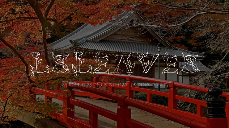 LSLeaves Font