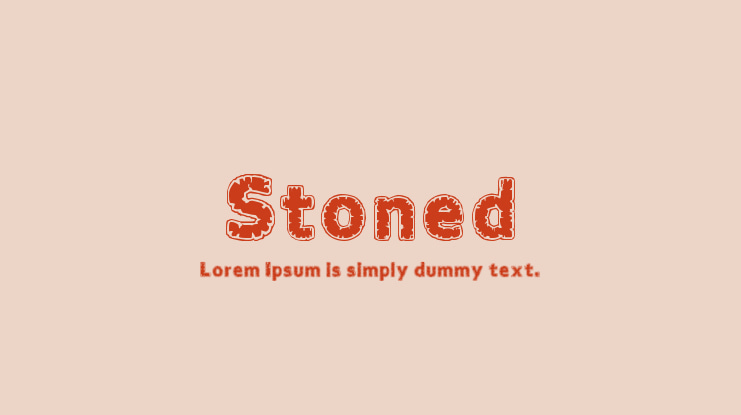 Stoned Font