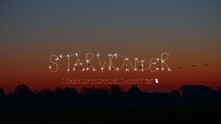 StarWonder Font