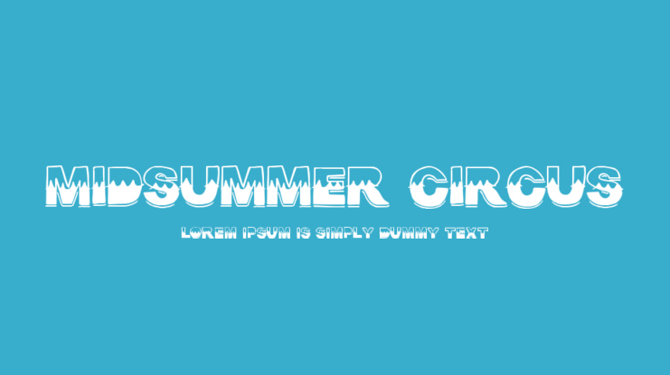 Midsummer Circus Font