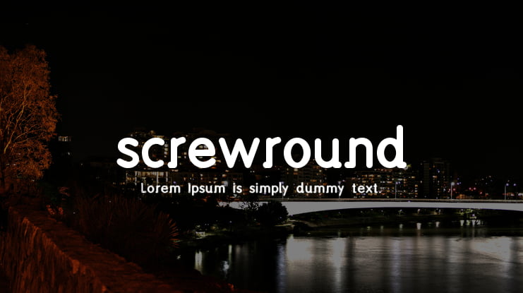 screwround Font