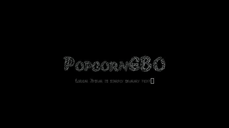 PopcornEBO Font