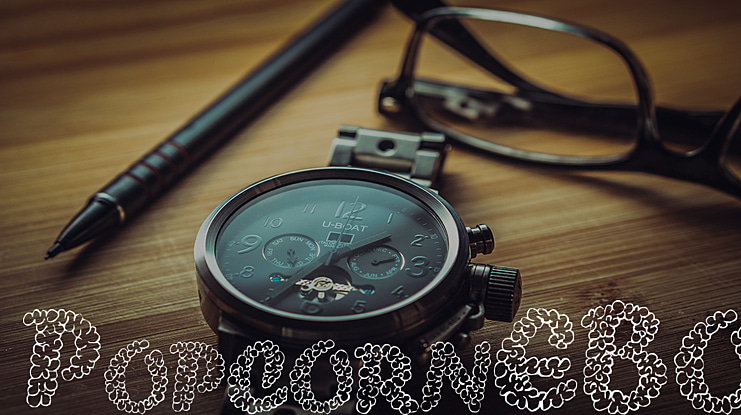 PopcornEBO Font