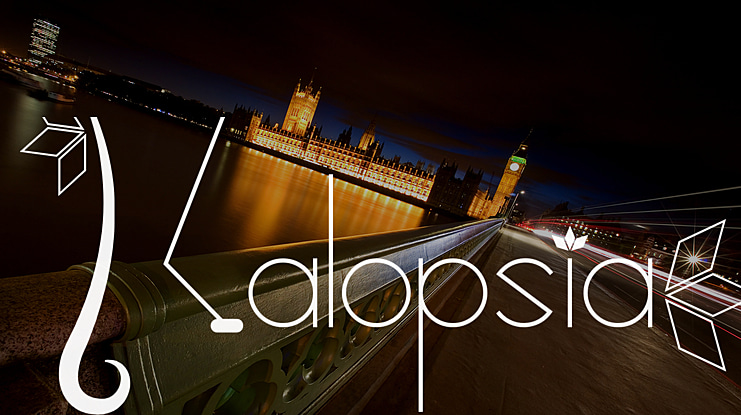 Kalopsia} Font