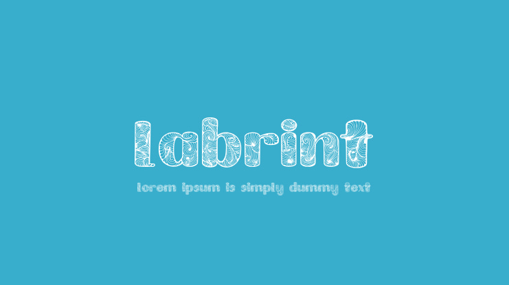 Labrint Font