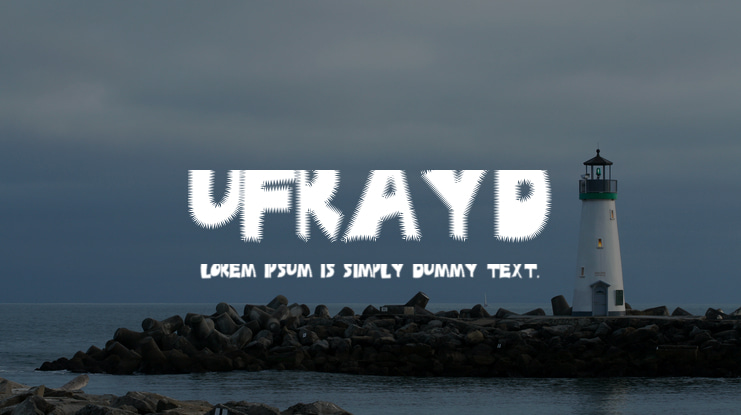 Ufrayd Font