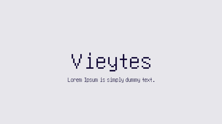 Vieytes Font