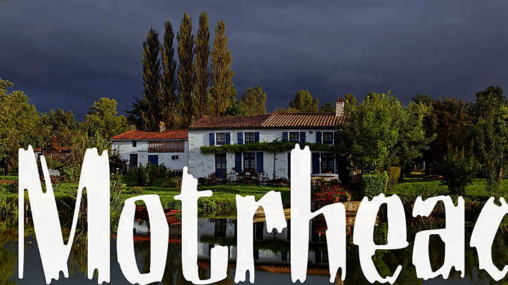 Motorhead Grotesk Font