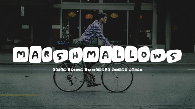Marshmallows Font