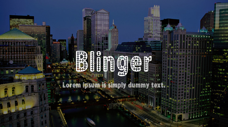 Blinger Font