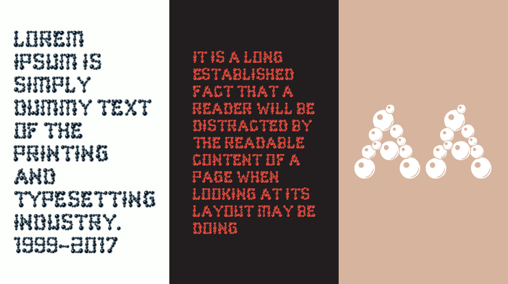 ballbearings Font Family