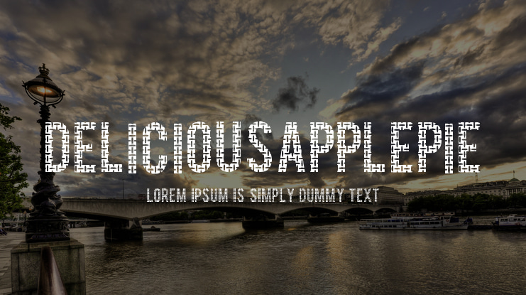 DeliciousApplepie Font