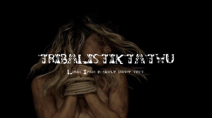 tribalistiktatwu Font