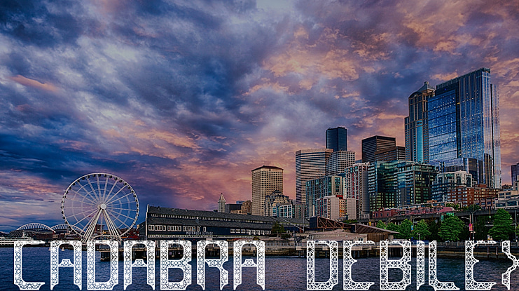 cadabra DEBILEX Font