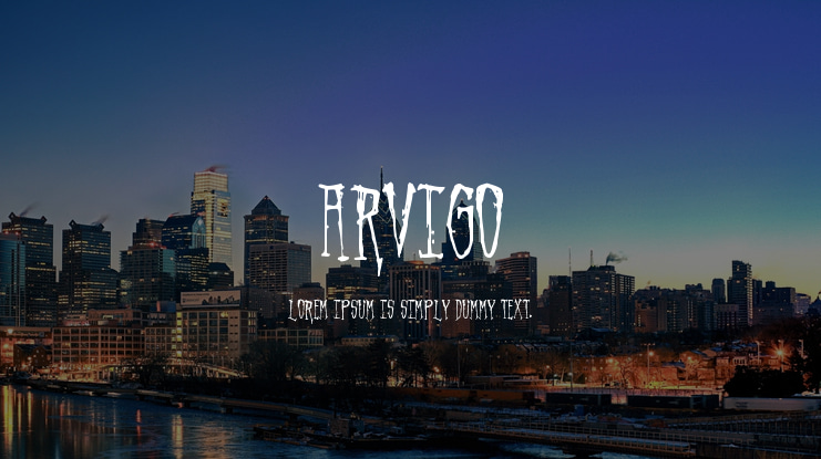 Arvigo Font