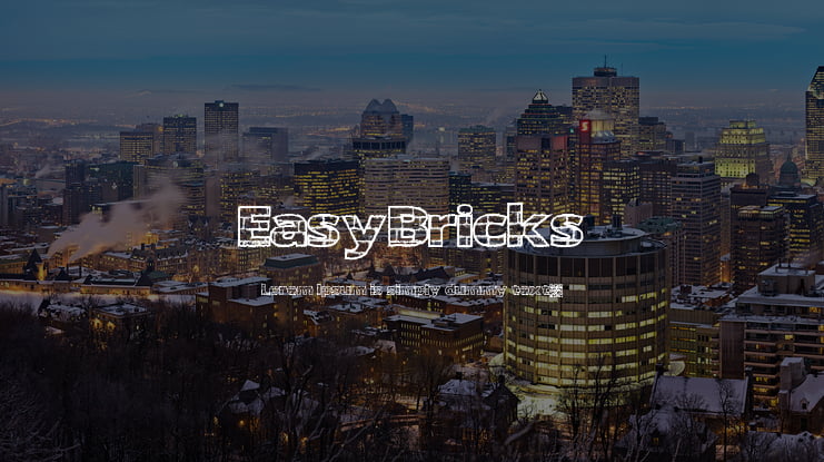 EasyBricks Font