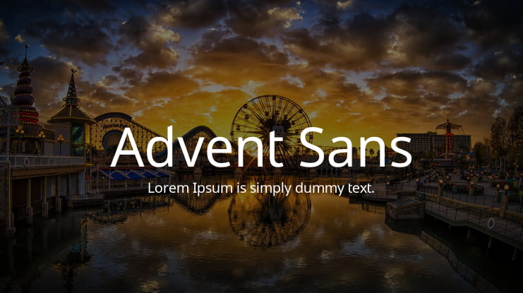 Advent Sans Font